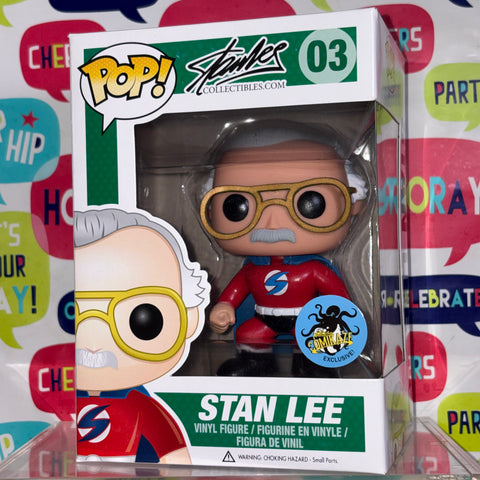 Stan Lee - Marvel Funko Pop 03 Vinyl Figure (11.4 Cm L × 8.9 Cm W × 15.9 Cm H)