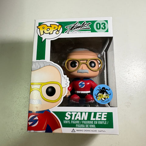 Stan Lee - Marvel Funko Pop 03 Vinyl Figure (11.4 Cm L × 8.9 Cm W × 15.9 Cm H)