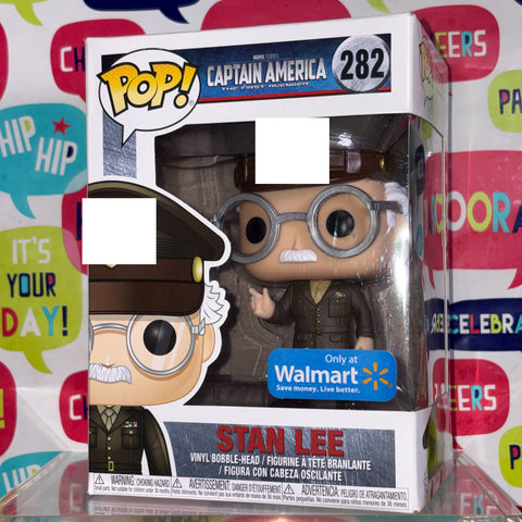 Stan Lee - Marvel Funko Pop 282 Vinyl Figure (11.4 Cm L × 8.9 Cm W × 15.9 Cm H)