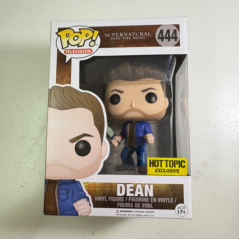 Dean Winchester - Supernatural Funko Pop 444 Exclusive Vinyl Figure (11.4 Cm L × 8.9 Cm W × 15.9 Cm H)
