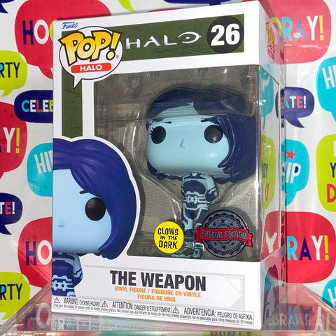 Halo - The Weapon (Glow in the Dark) Funko Pop 26 Exclusive
