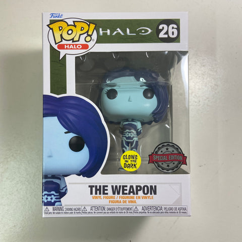 Halo - The Weapon (Glow in the Dark) Funko Pop 26 Exclusive