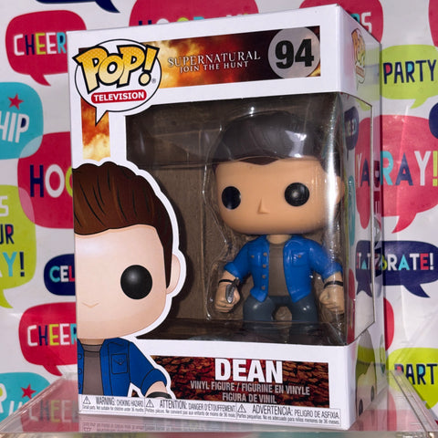 Dean Winchester - Supernatural Funko Pop 94 Vinyl Figure (11.4 Cm L × 8.9 Cm W × 15.9 Cm H)