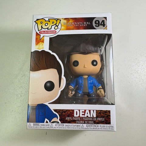 Dean Winchester - Supernatural Funko Pop 94 Vinyl Figure (11.4 Cm L × 8.9 Cm W × 15.9 Cm H)