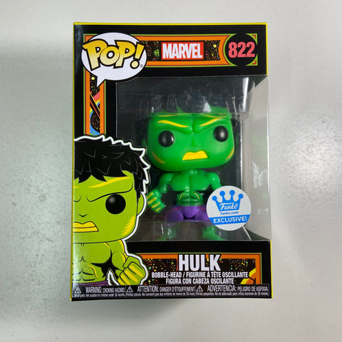 Hulk (Blacklight) - Marvel Funko Pop 822 Funko Shop