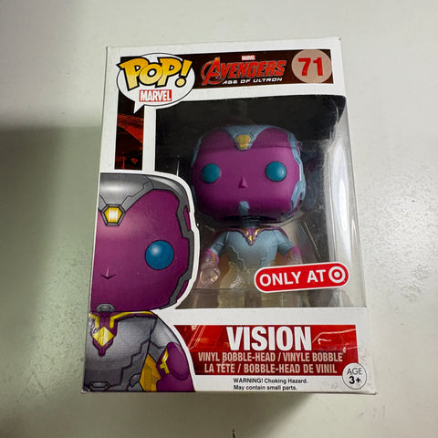 Vision - Avengers Age of Ultron Marvel Funko Pop 71 Vinyl Figure (11.4 Cm L × 8.9 Cm W × 15.9 Cm H)