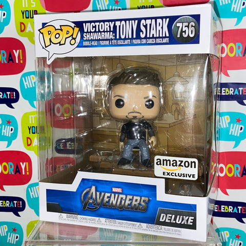 Tony Stark (Victory Schwarma) - Avengers Marvel Funko Pop 756 Amazon Exclusive