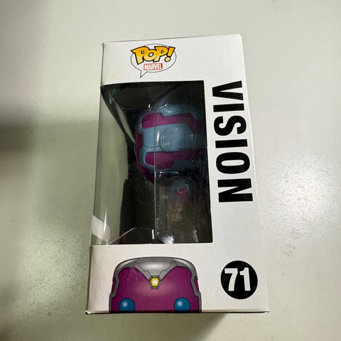 Vision - Avengers Age of Ultron Marvel Funko Pop 71 Vinyl Figure (11.4 Cm L × 8.9 Cm W × 15.9 Cm H)