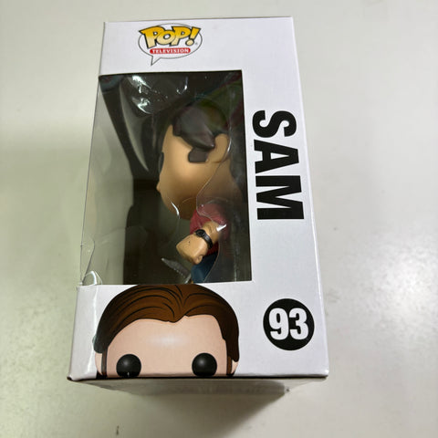 BOX FLAWS VIEW PHOTOS Sam Winchester - Supernatural Funko Pop 93 Vinyl Figure (11.4 Cm L × 8.9 Cm W × 15.9 Cm H) (Copy)