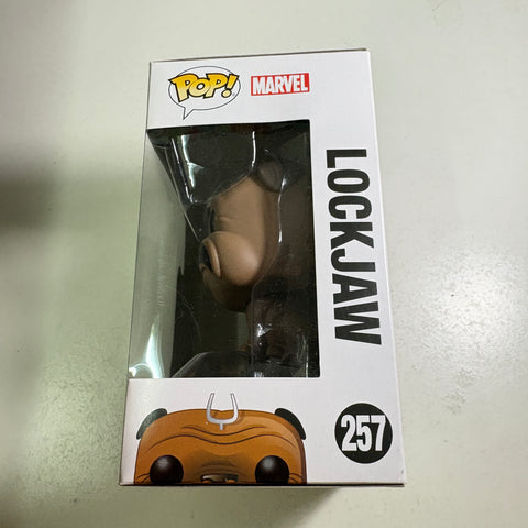 Lockjaw - Marvel Funko Pop 257 Vinyl Figure (11.4 Cm L × 8.9 Cm W × 15.9 Cm H)