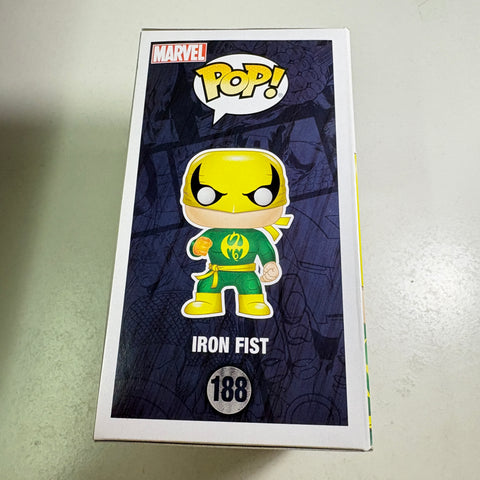 Iron Fist - Marvel Funko Pop 188 Vinyl Figure (11.4 Cm L × 8.9 Cm W × 15.9 Cm H)