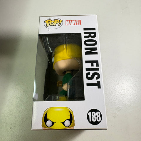 Iron Fist - Marvel Funko Pop 188 Vinyl Figure (11.4 Cm L × 8.9 Cm W × 15.9 Cm H)