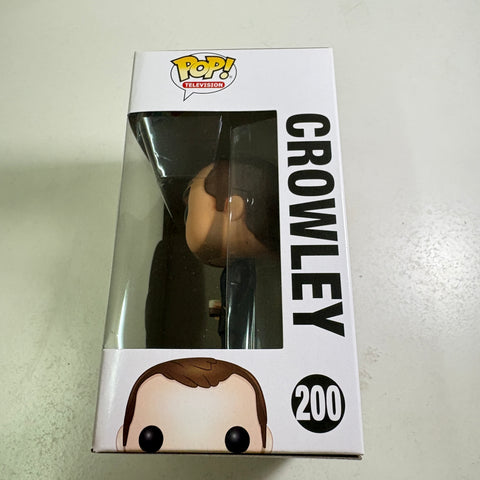 BOX FLAWS VIEW PHOTOS Crowley - Supernatural Funko Pop 200 Vinyl Figure (11.4 Cm L × 8.9 Cm W × 15.9 Cm H)