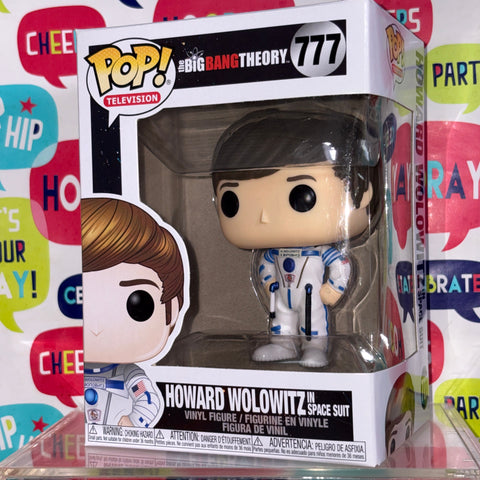 Howard Wolowitz in Space Suit - The Big Bang Theory Funko Pop 777 Vinyl Figure (11.4 Cm L × 8.9 Cm W × 15.9 Cm H)