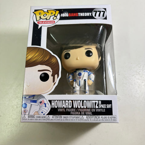 Howard Wolowitz in Space Suit - The Big Bang Theory Funko Pop 777 Vinyl Figure (11.4 Cm L × 8.9 Cm W × 15.9 Cm H)