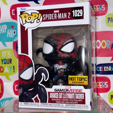 Spider-Man Advanced Suit Symbiote Takeover Venom - Marvel Funko Pop 1029 Vinyl Figure (11.4 Cm L × 8.9 Cm W × 15.9 Cm H)