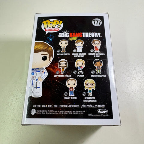 Howard Wolowitz in Space Suit - The Big Bang Theory Funko Pop 777 Vinyl Figure (11.4 Cm L × 8.9 Cm W × 15.9 Cm H)