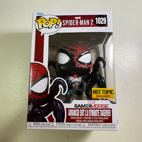 Spider-Man Advanced Suit Symbiote Takeover Venom - Marvel Funko Pop 1029 Vinyl Figure (11.4 Cm L × 8.9 Cm W × 15.9 Cm H)