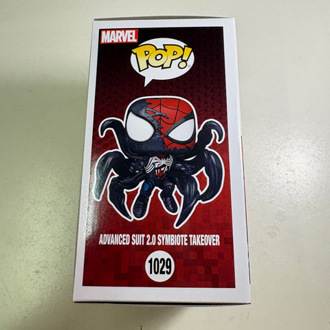 Spider-Man Advanced Suit Symbiote Takeover Venom - Marvel Funko Pop 1029 Vinyl Figure (11.4 Cm L × 8.9 Cm W × 15.9 Cm H)