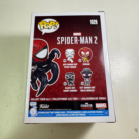 Spider-Man Advanced Suit Symbiote Takeover Venom - Marvel Funko Pop 1029 Vinyl Figure (11.4 Cm L × 8.9 Cm W × 15.9 Cm H)