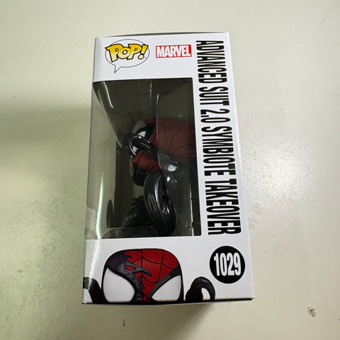 Spider-Man Advanced Suit Symbiote Takeover Venom - Marvel Funko Pop 1029 Vinyl Figure (11.4 Cm L × 8.9 Cm W × 15.9 Cm H)