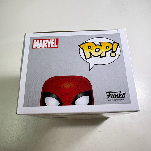 Peter Parker Spider-Man Into the Spiderverse - Marvel Funko Pop 404 Vinyl Figure (11.4 Cm L × 8.9 Cm W × 15.9 Cm H)