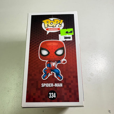 Spider-man - Marvel Funko Pop 334 Vinyl Figure (11.4 Cm L × 8.9 Cm W × 15.9 Cm H)