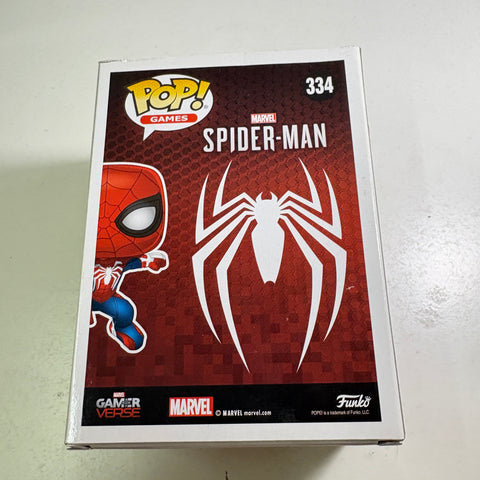 Spider-man - Marvel Funko Pop 334 Vinyl Figure (11.4 Cm L × 8.9 Cm W × 15.9 Cm H)