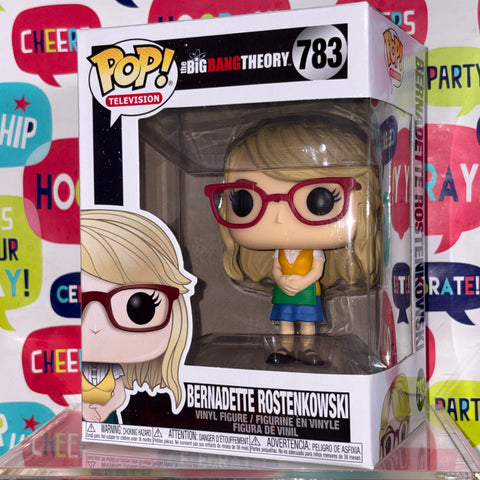 Bernadette Rostenkowski - The Big Bang Theory Funko Pop 783 Vinyl Figure (11.4 Cm L × 8.9 Cm W × 15.9 Cm H)