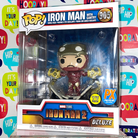 Iron Man with Gantry - Marvel Funko Pop 905 PX Previews Exclusive