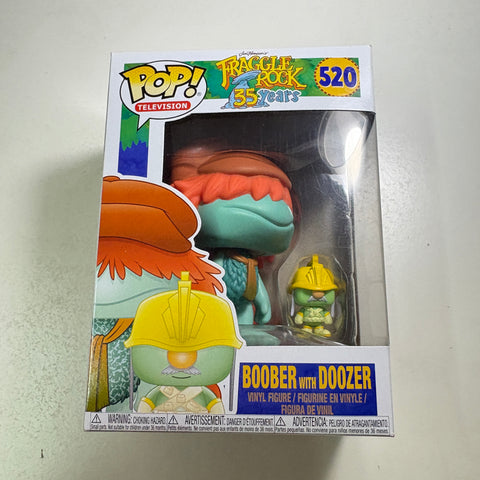Boober with Doozer - Fraggle Rock Funko Pop 520 Vinyl Figure (11.4 Cm L × 8.9 Cm W × 15.9 Cm H)