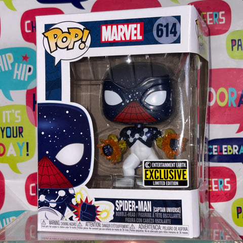 Spider-man (Captain Universe) - Marvel Funko Pop 614 Vinyl Figure (11.4 Cm L × 8.9 Cm W × 15.9 Cm H)