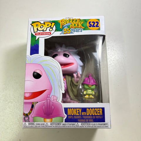 Mokey with Doozer - Fraggle Rock Funko Pop 522 Vinyl Figure (11.4 Cm L × 8.9 Cm W × 15.9 Cm H)