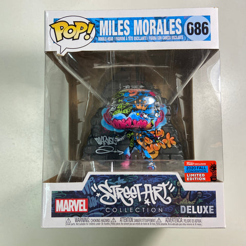 Miles Morales - Street Art Marvel Funko Pop 686 Fall Convention