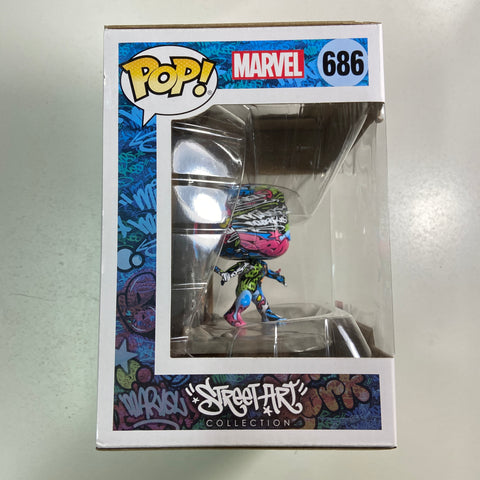 Miles Morales - Street Art Marvel Funko Pop 686 Fall Convention