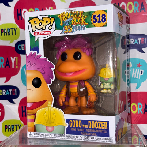 Gobo with Doozer - Fraggle Rock Funko Pop 518 Vinyl Figure (11.4 Cm L × 8.9 Cm W × 15.9 Cm H)