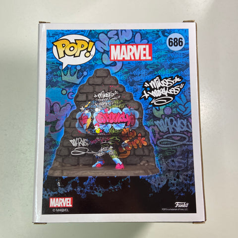 Miles Morales - Street Art Marvel Funko Pop 686 Fall Convention
