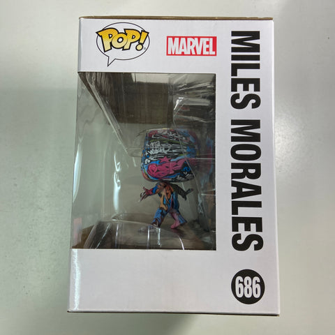Miles Morales - Street Art Marvel Funko Pop 686 Fall Convention