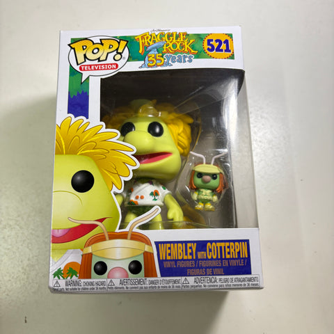 Wembley with Cotterpin - Fraggle Rock Funko Pop 521 Vinyl Figure (11.4 Cm L × 8.9 Cm W × 15.9 Cm H)