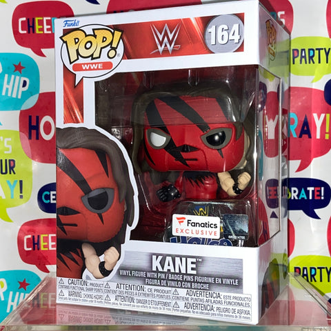 WWE - Kane with Pin Funko Pop 164 Fanatics Exclusive