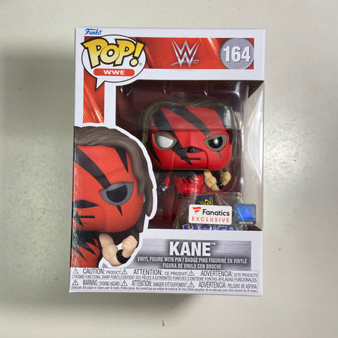 WWE - Kane with Pin Funko Pop 164 Fanatics Exclusive