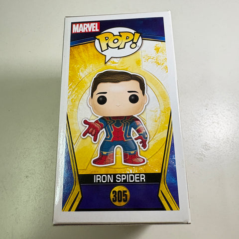 Spider-man (Infinity War) - Marvel Funko Pop 305 Vinyl Figure (11.4 Cm L × 8.9 Cm W × 15.9 Cm H)