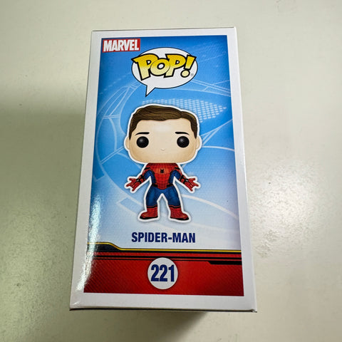 Spider-man (Homecoming) - Marvel Funko Pop 221 Vinyl Figure EXCLUSIVE (11.4 Cm L × 8.9 Cm W × 15.9 Cm H)