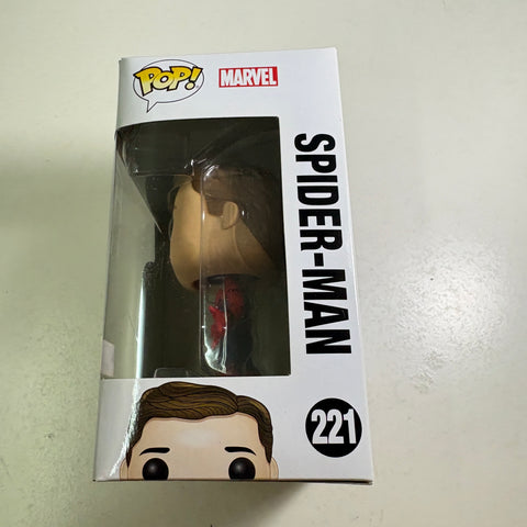 Spider-man (Homecoming) - Marvel Funko Pop 221 Vinyl Figure EXCLUSIVE (11.4 Cm L × 8.9 Cm W × 15.9 Cm H)