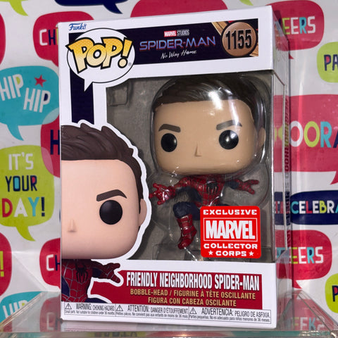 BOX DAMAGE VIEW PHOTOS Spider-man Tobey Maguire (No Way Home) - Marvel Funko Pop 1155 Vinyl Figure EXCLUSIVE (11.4 Cm L × 8.9 Cm W × 15.9 Cm H)