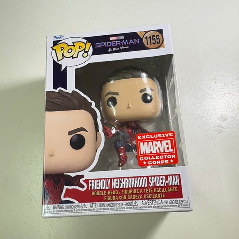 BOX DAMAGE VIEW PHOTOS Spider-man Tobey Maguire (No Way Home) - Marvel Funko Pop 1155 Vinyl Figure EXCLUSIVE (11.4 Cm L × 8.9 Cm W × 15.9 Cm H)