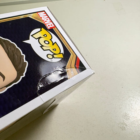 BOX DAMAGE VIEW PHOTOS Spider-man Tobey Maguire (No Way Home) - Marvel Funko Pop 1155 Vinyl Figure EXCLUSIVE (11.4 Cm L × 8.9 Cm W × 15.9 Cm H)