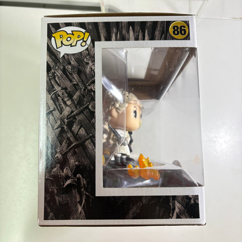 Daenerys & Jorah at the Battle of Winterfell - Game of Thrones Funko Pop 86 Vinyl Figure (33.0 Cm L × 12.1 Cm W × 20.3 Cm H)