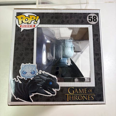 Night King & Icy Viserion - Game of Thrones Funko Pop 58 Vinyl Figure (33.0 Cm L × 12.1 Cm W × 20.3 Cm H)