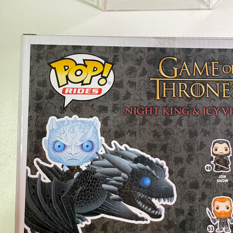 Night King & Icy Viserion - Game of Thrones Funko Pop 58 Vinyl Figure (33.0 Cm L × 12.1 Cm W × 20.3 Cm H)